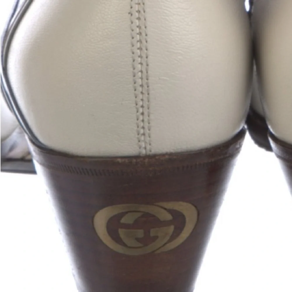 *RARE* Gucci Horsebit Accent Leather Boots - Picture 6 of 9